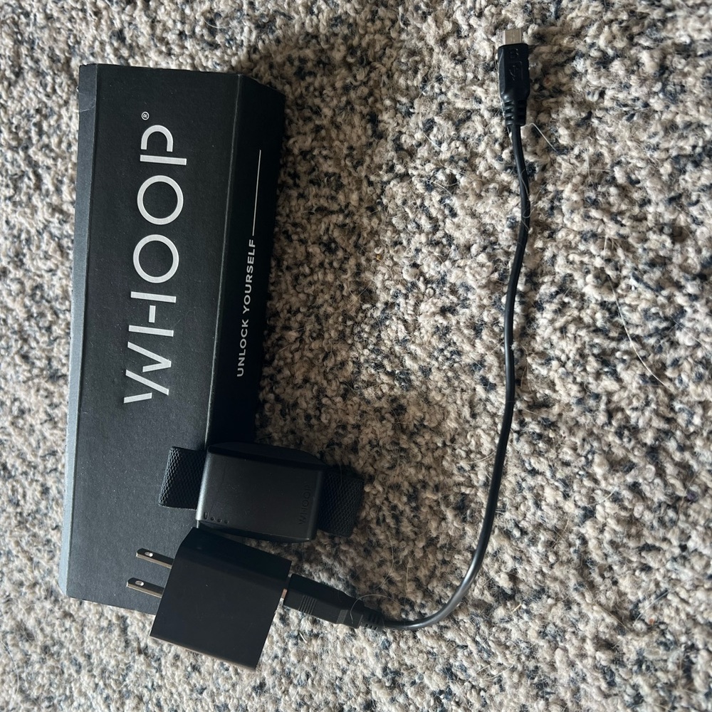 Whoop Fitness Tracker with Charger